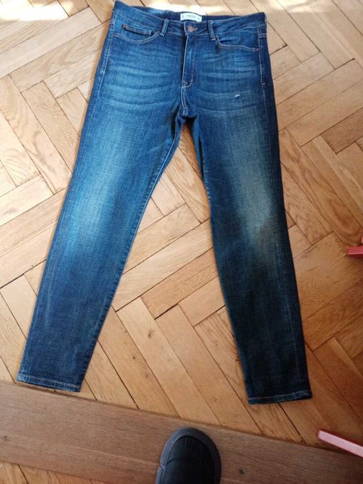 damskie dżinsy Mango, boyfriend, rozm 38