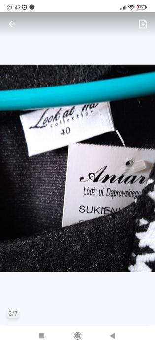 Czarna Elegancka sukienka rozmiar 40, nowa, dopasowująca