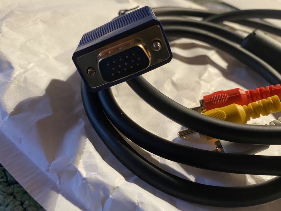 Kabel Chinch na VGA