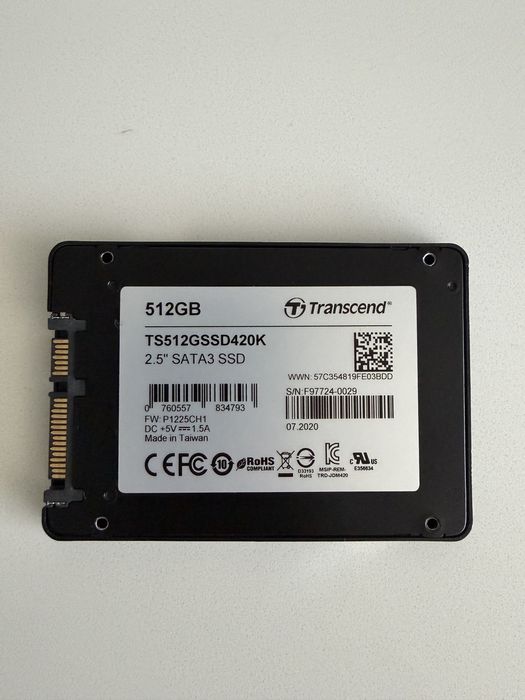 SSD 2,5" 512GB SATA III