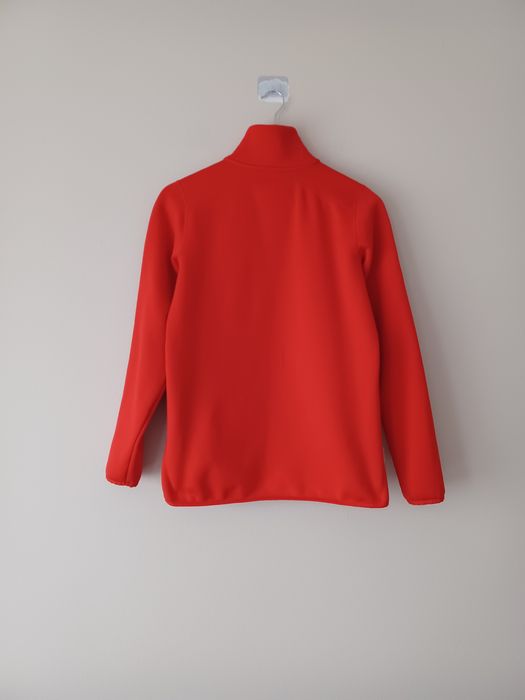 Sportowa bluza full zip streetwear M czerwona Husky