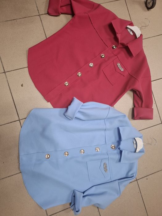 Koszula ciepła, oversizie