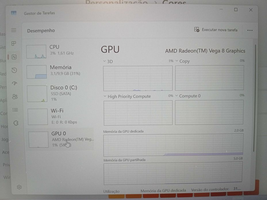 HP Probook Ryzen 5 3500U + Radeon Vega 8 + 12GB RAM + SSD