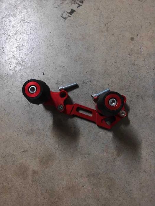 Sliders de scape cnc vermelhos para Yamaha (nmax/xmax)
