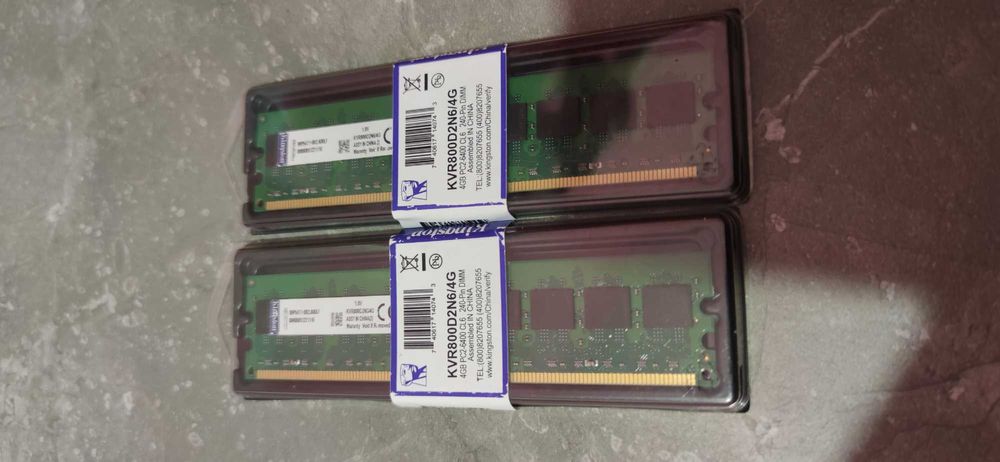 Оперативна память ddr2 2x4gb Kingston