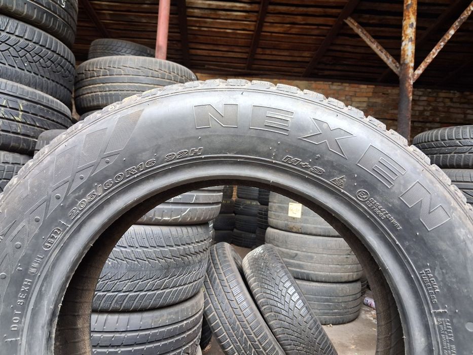распаровка шины б/у205/55 R16 Nexen WIN GUARD