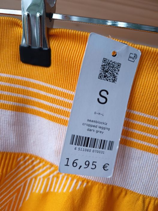 Legginsy undiz S 36 NOWE, getry sportowe na siłownię