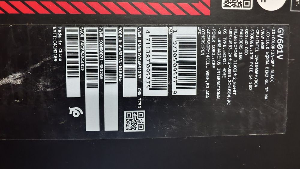 Asus Rog FLOW X16