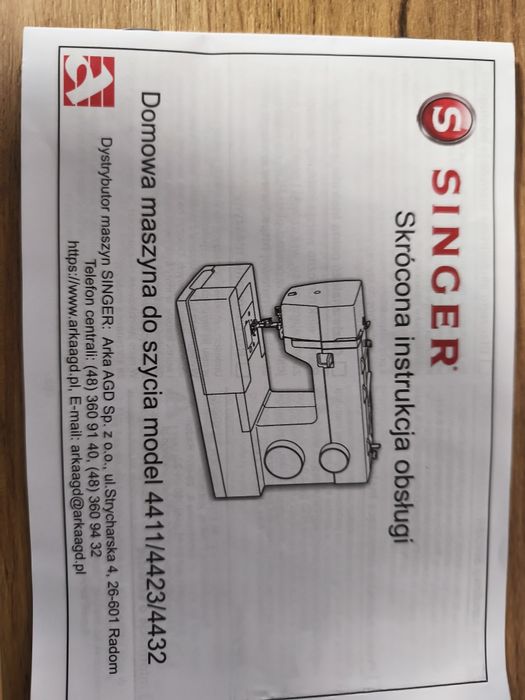 Maszyna do szycia singer