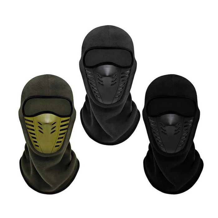 Balaclava com proteção em ABS - Tamanho único