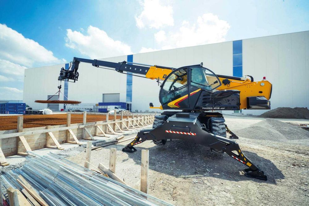 Wynajem maszyn budowlanych, ładowarki teles. podnośniki, wózki widłowe