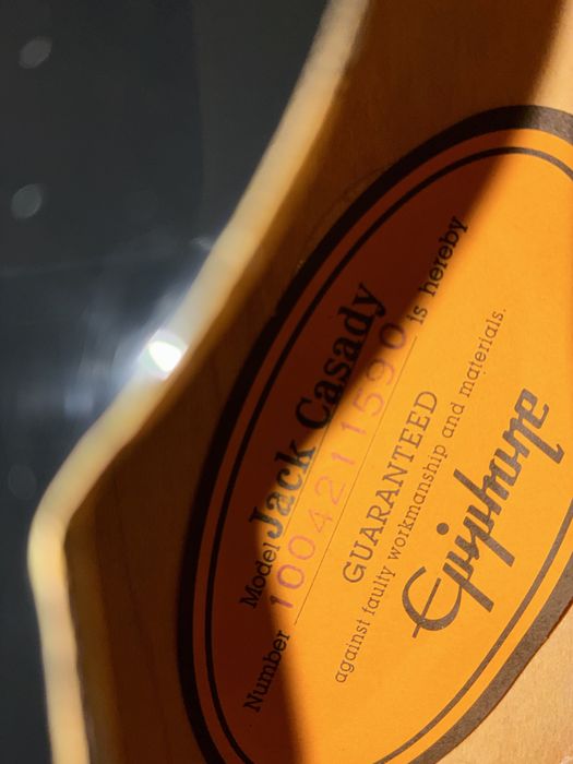 Baixo epiphone Jack Casady