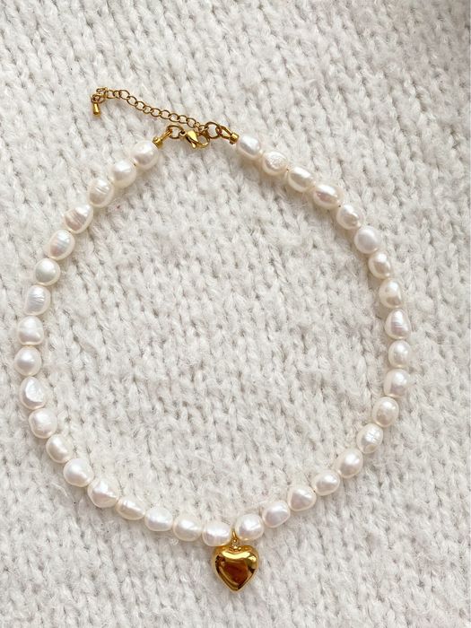 Подарунок дівчині .Чокери й намиста з натуральних перлин.Ручна робота