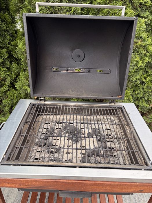 Ikea grill węglowy drewniany Applaro