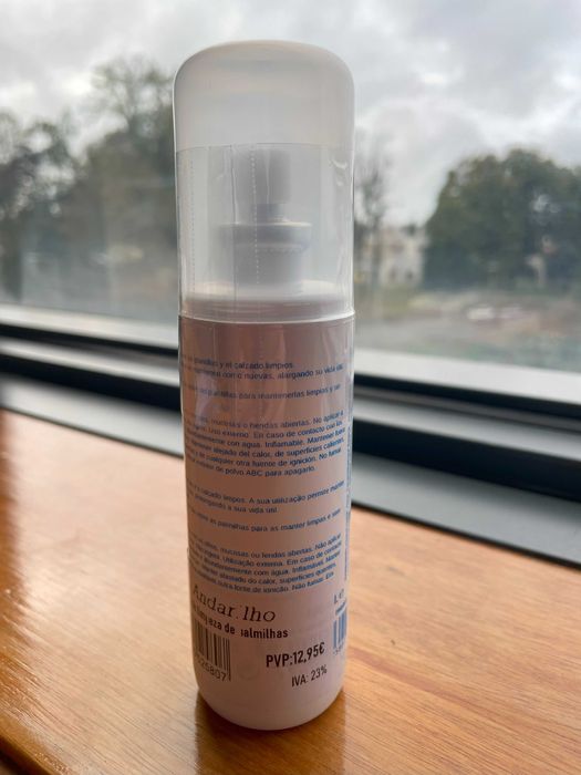 Sapato pós-cirúrgico + spray