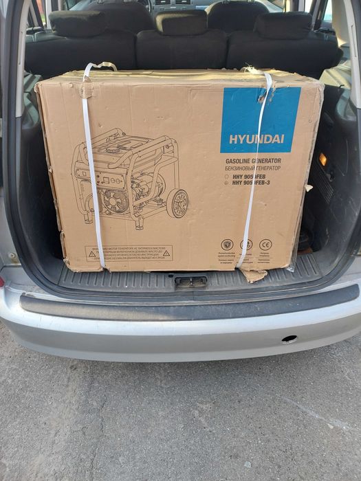 Генератор бензиновий Hyundai HHY 9050FE 3-ф. 6\6,5 кВт 220\380 В, новий