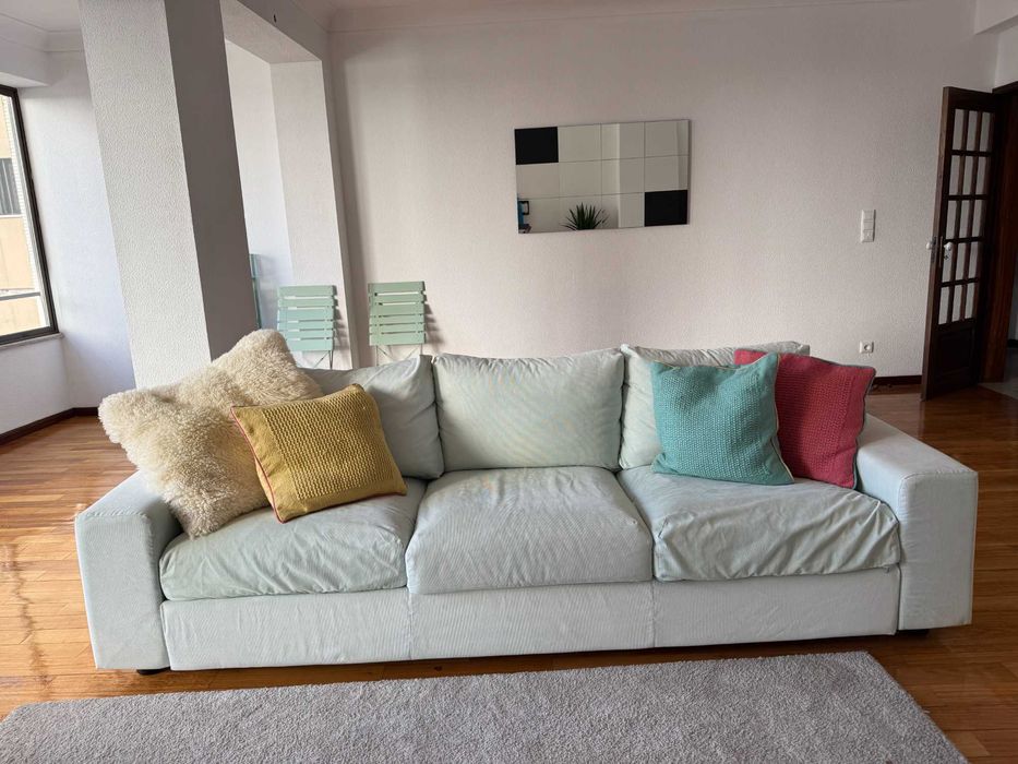 Sofá IKEA 3 Lugares com Capas Removíveis