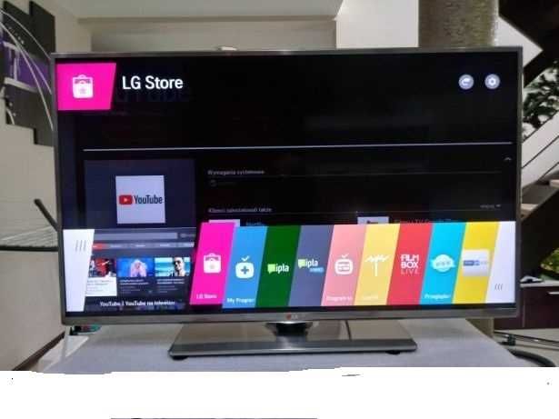 Smart TV LED 42 cale Internet Lan Wi-Fi . Full-HD YoTube Netflix