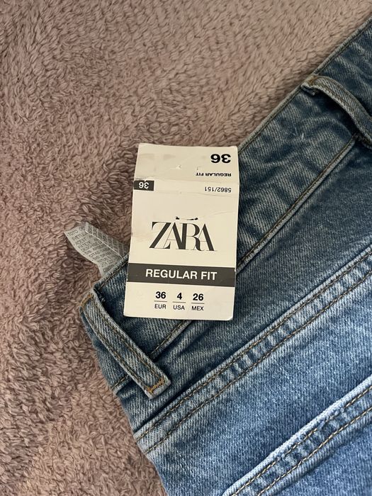 Jeansy zara rozmiar 36 Mom jeans