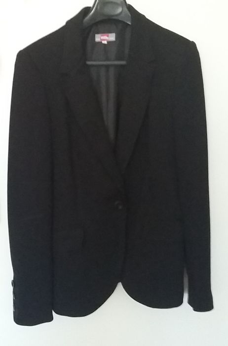 WIBS MARYNARKA klasyczna czarna r. 42 j. nowa
