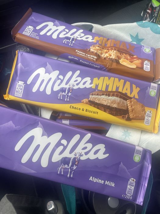 Duże Milki - rozne smaki ( 250–  300 g) – 14 zł/szt.