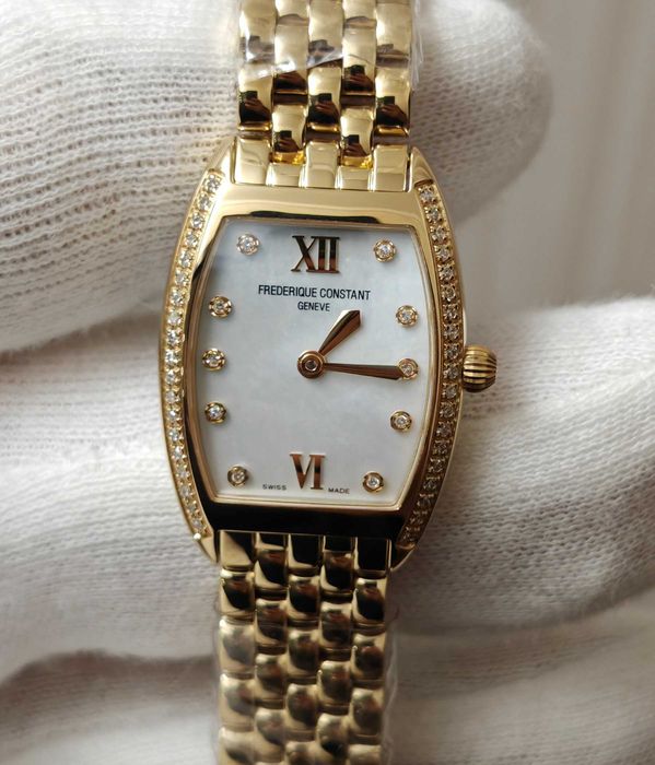 Жіночий годинник Frederique Constant Art Deco FC-200MPWD1TD25B з діама