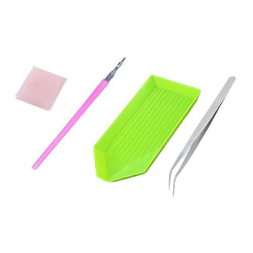 Diamond painting mozaika  - Biały koń