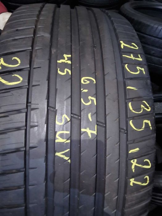 275/35/22 Michelin pilot sport 4s SUV idealna 7mm z 22r.
