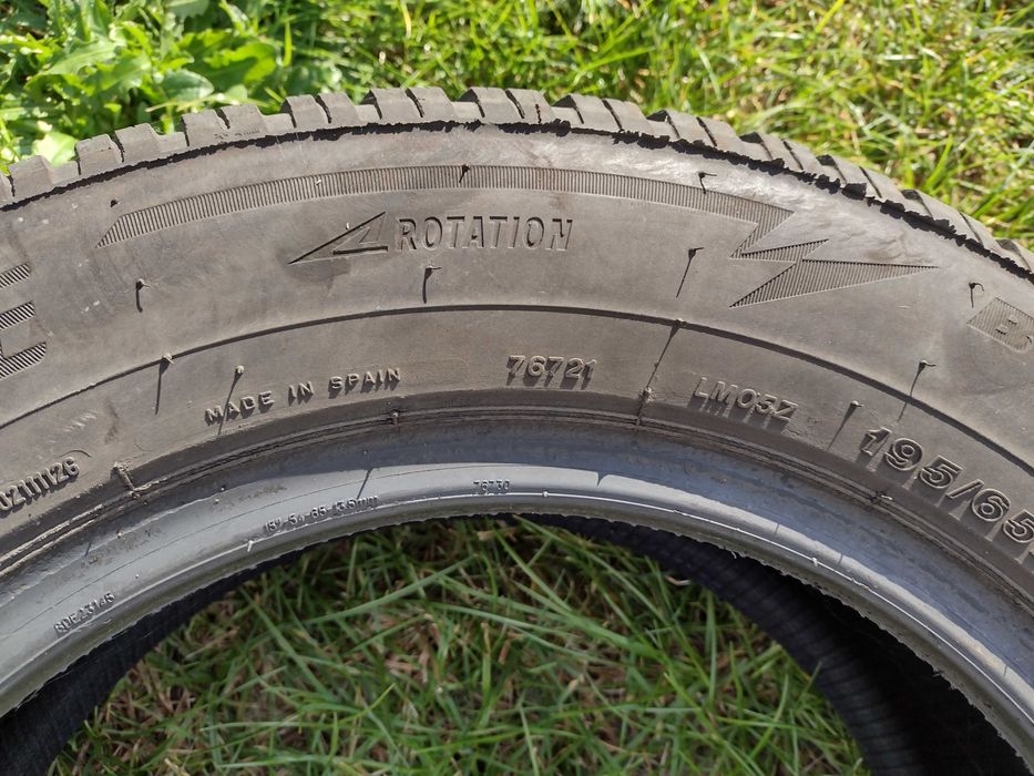 Bridgestone Blizzak LM005 195/65 R15 91T zimowe – 5 szt. 4+1