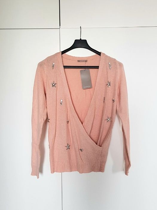 Różowy sweter Orsay