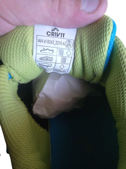 Кросівки на хлопчика Crivit 37 розмір