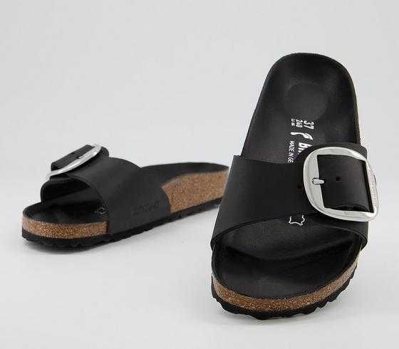 Сланцы birkenstock big buckle leather 36/37/38/ 40/ 41 pp