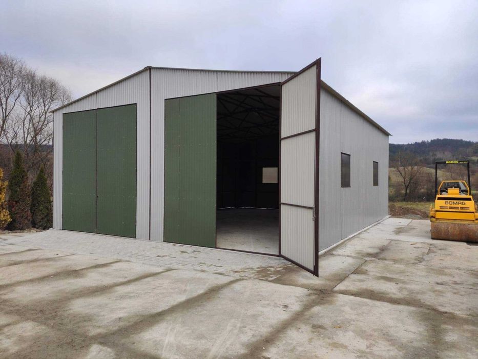 Garaże blaszane wiaty ,hale ,garaże ,blaszane 8x16 blaszaki