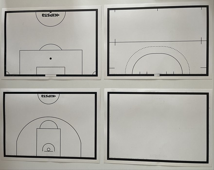 Teczka magnetyczna KIPSTA dla trenera planowanie taktyki