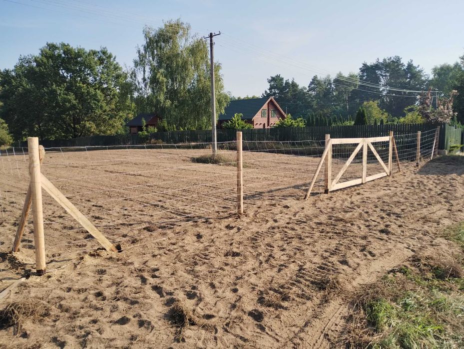 Ogrodzenie budowlane tymczasowe leśne już 16 zł. mb.