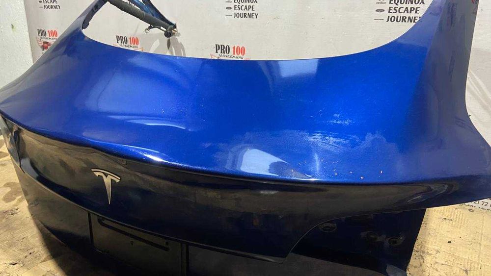 Ляда кляпа кришка багажника синій PPSB Тесла Tesla Model 3 2018 - 2023