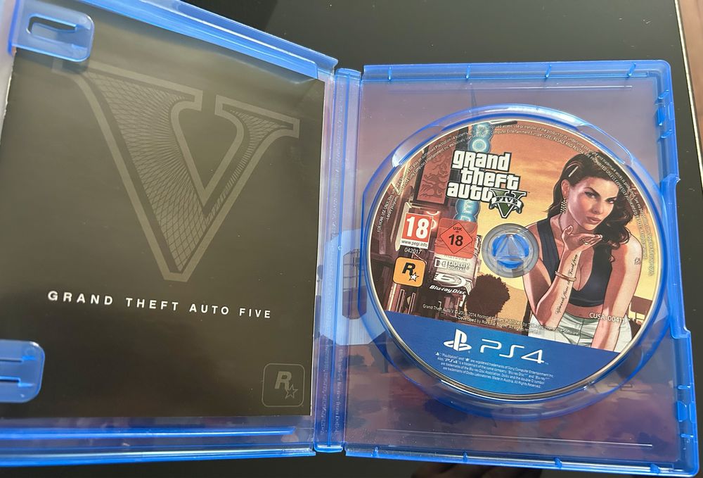 Jogo Grand Theft Auto para PS4
