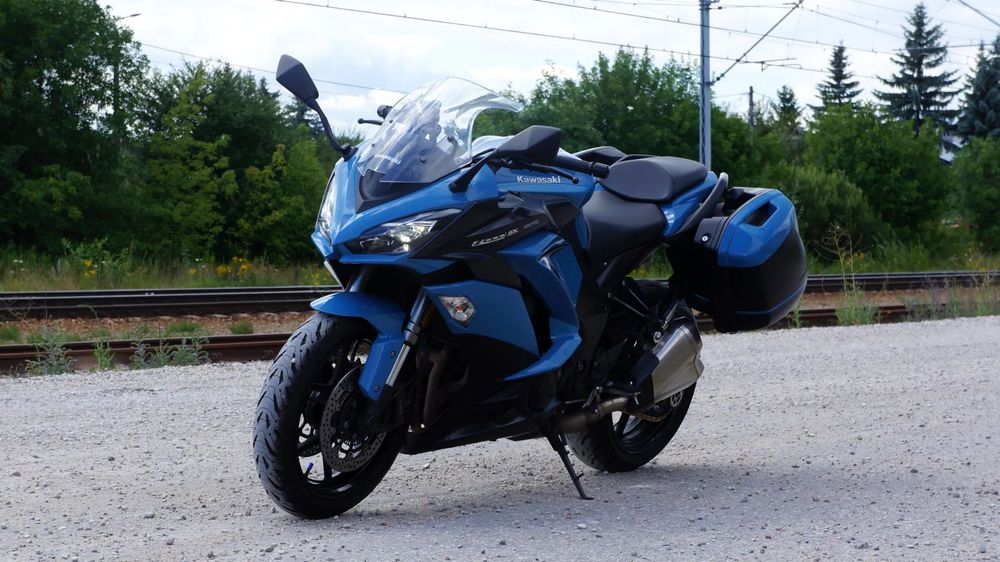 Kawasaki  Ninja 1000 SX Z1000SX, 2019r, 2x kufry, niebieski, ładny stan, zarejestrowany