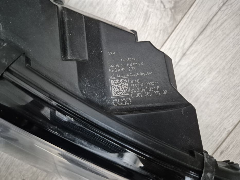 Фара права Audi A4 B9 Full Led 2016-2019 USA