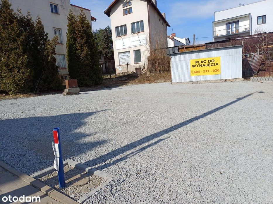 Utwardzony plac do wynajęcia – Kalwaria Zebrzydowska, centrum, DK52