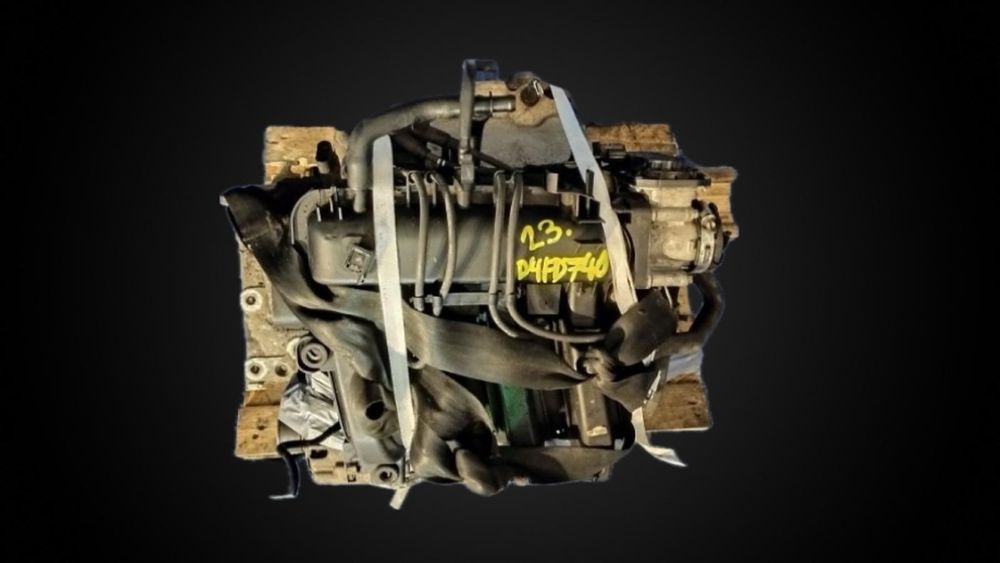 Renault D4FD740 1.2 benzyna silnik motor całkowicie kompletny IDEALNY