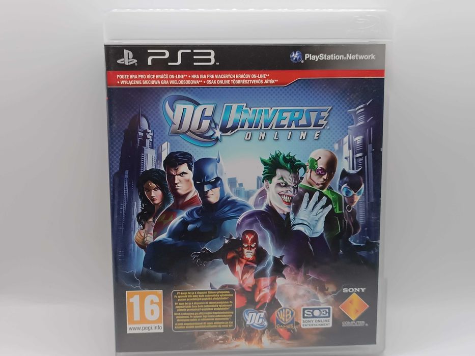Gra PS3 Play Station 3 DC Universe Wersja pudełkowa