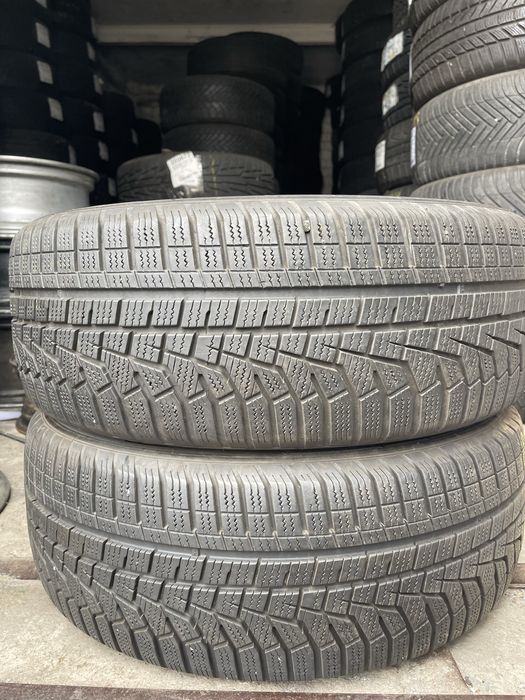 Штны 205/55 R17 Hankook RFT б/у пара зима 6мм L9