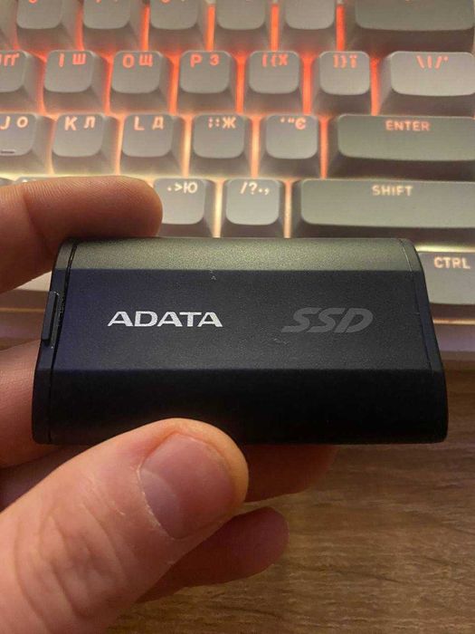 Зовнішній SSD USB 3.2 1TB ADATA (SD810-1000G-CBK)