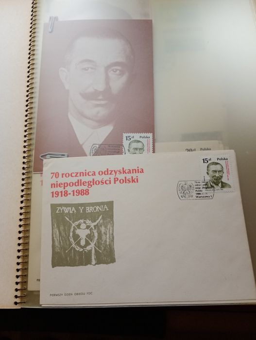 Znaczki koperty karty okolicznościowe historia polski