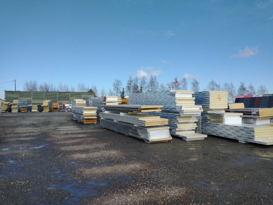 Płyty warstwowe nowe I i II gat transport