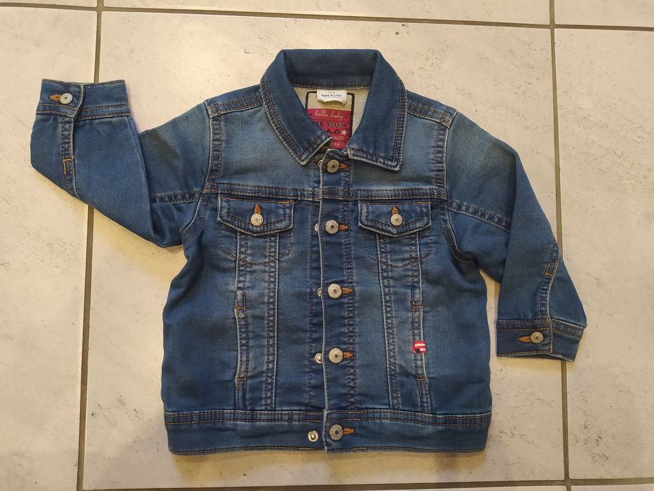 Kurteczka kurtka firmowa jeansowa katana 80