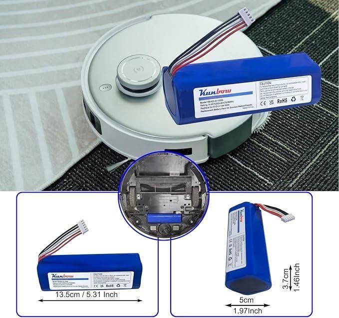 Акб для робота-пылесоса Xiaomi 6500mAh