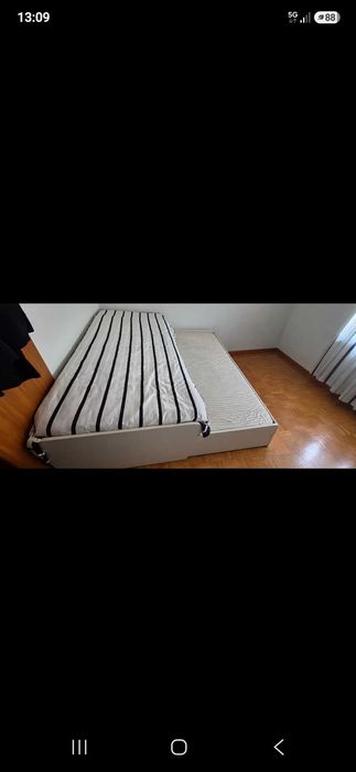 Cama com colchão