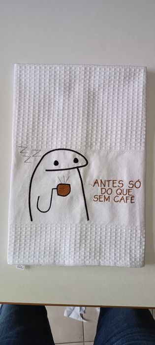 Panos bordados cozinha